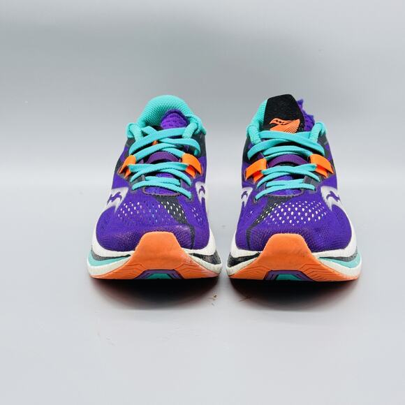 Saucony Endorphin Pro 2 Shoes Womens 5 Purple Running Racing Trainers Sneakers - Picture 3 of 11